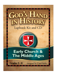 God's Hand in History: Early Church and Middle Ages Kit and CD