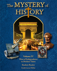 Mystery of History Volume IV Student Book HB and CD by Linda Hobar