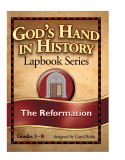 God's Hand in History Lapbooks: The Reformation by Carol Robb