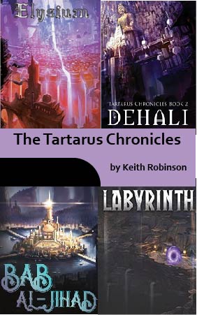 Tartarus Chronicles Set of 4 by Keith Robinson